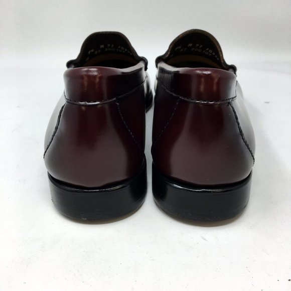 Bass Weejuns Men Whitney Cordovan Penny Loafer 9.5 - Picture 8 of 13